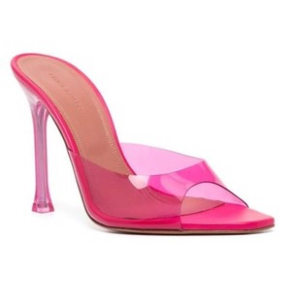Amina Muaddi
105mm Alexa PVC mules Size 38
